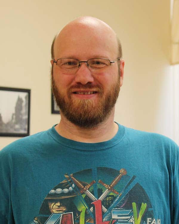 smiling man